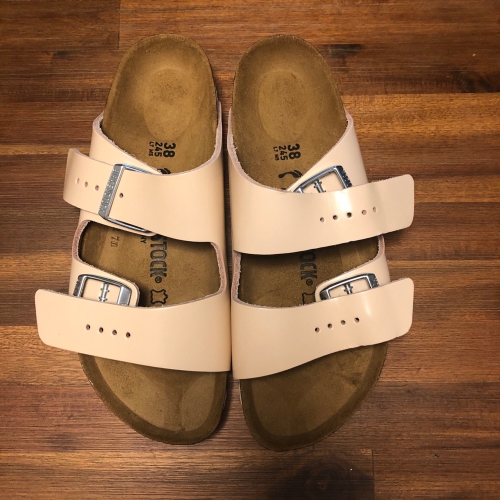 Arizona, Natural Powder Leather EU 38 Birkenstock